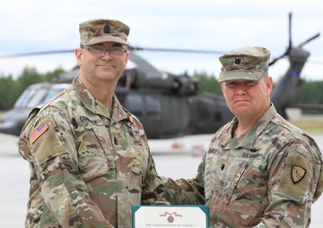 207th Aviation Regiment changes leading noncommissioned officer
