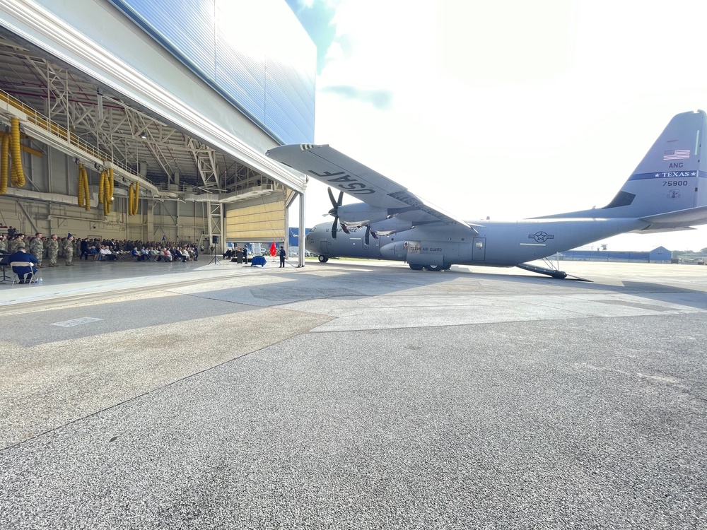 136th Airlift Wing celebrates C-130J Super Hercules arrival