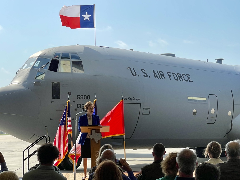 136th Airlift Wing celebrates Super Hercules arrival