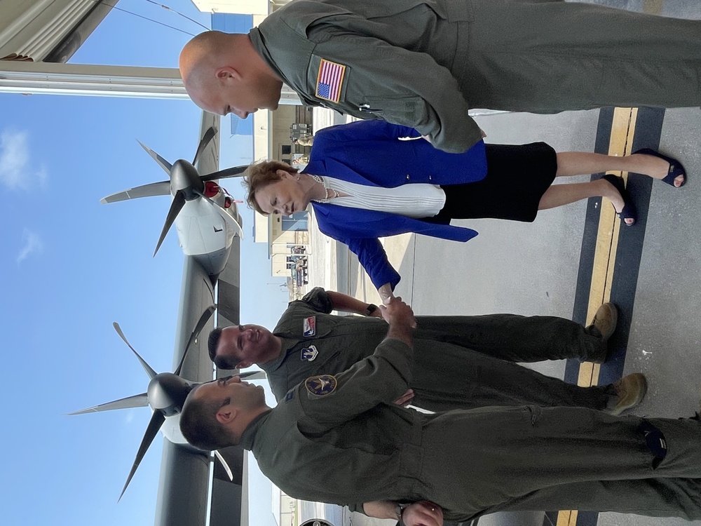 136th Airlift Wing celebrates Super Hercules arrival