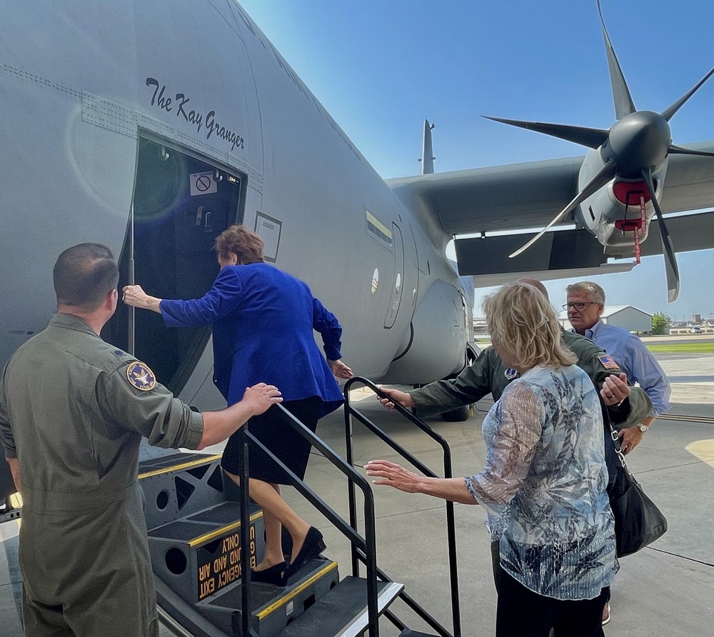 136th Airlift Wing celebrates Super Hercules arrival