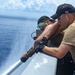 Sailors Test the Aqueous Film Forming Foam