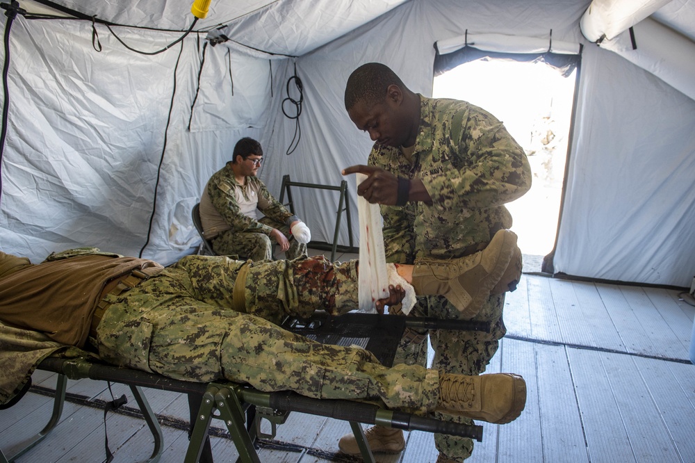 NMCB-3 Exercise TURNING POINT – Mass Casualty Drill