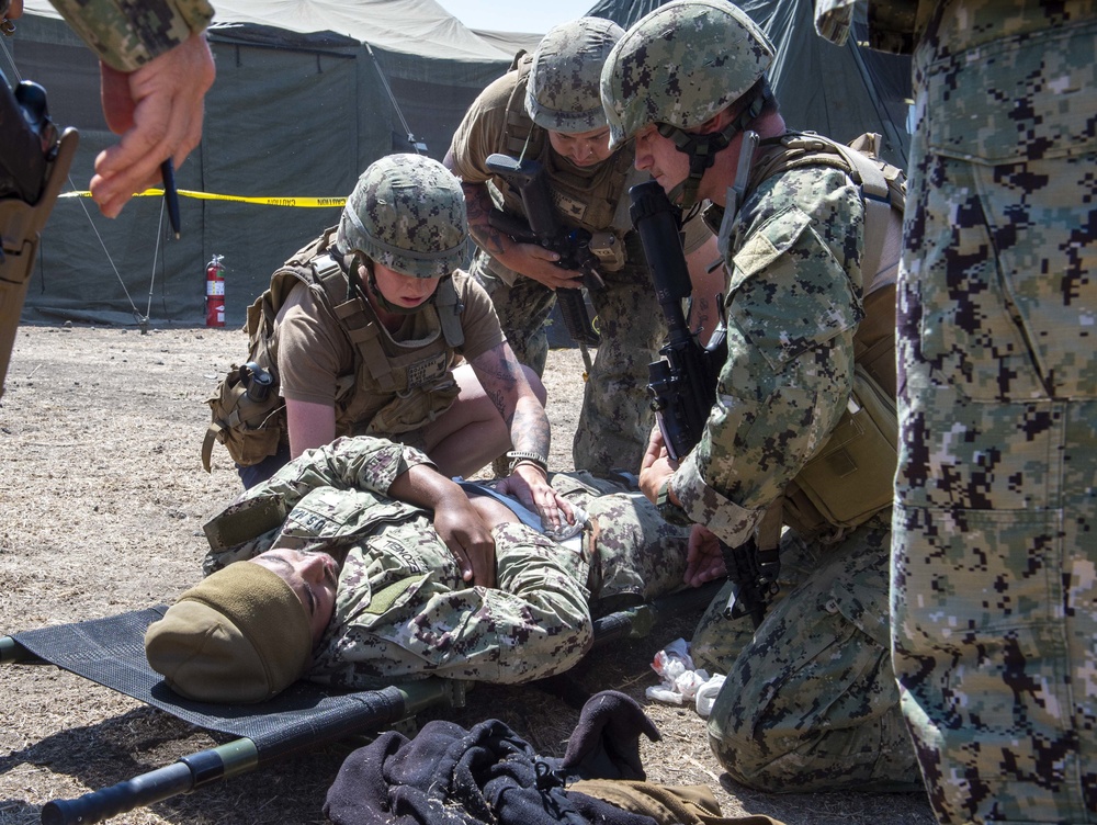 NMCB-3 Exercise TURNING POINT – Mass Casualty Drill