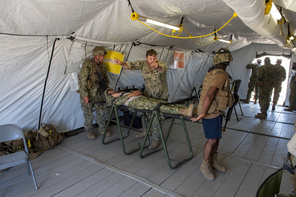 NMCB-3 Exercise TURNING POINT – Mass Casualty Drill