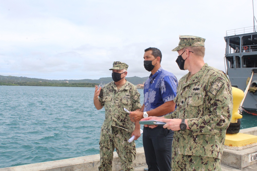 U.S. Representative Kahele Visits Naval Base Guam