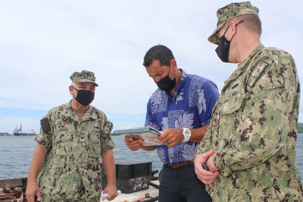 U.S. Representative Kahele Visits Naval Base Guam