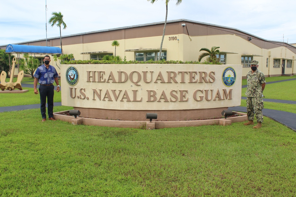 U.S. Representative Kahele Visits Naval Base Guam