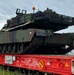 405th AFSB, Deutsche Bahn test new rail car with M1 Abrams tank, Bradley fighting vehicles