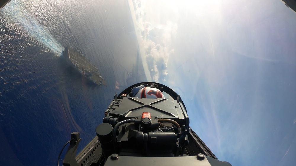 Shadowhawk Pilots Fly Above Gulf of Oman
