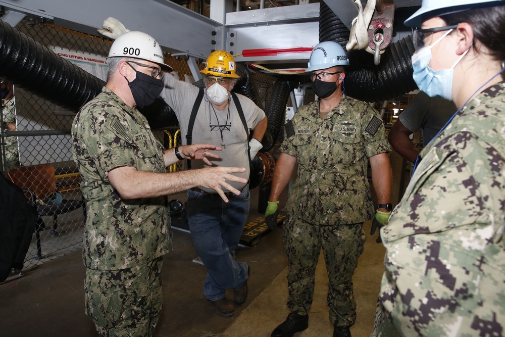 Reservists surged to assist Norfolk Naval Shipyard during height of pandemic