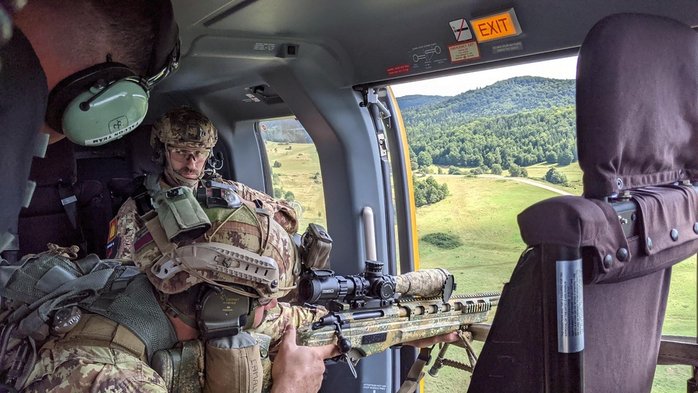 Italian snipers in the Lakota