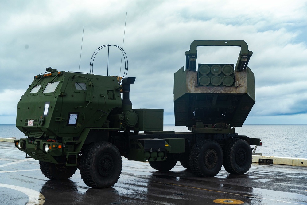 31st MEU Conducts HIMARS Training