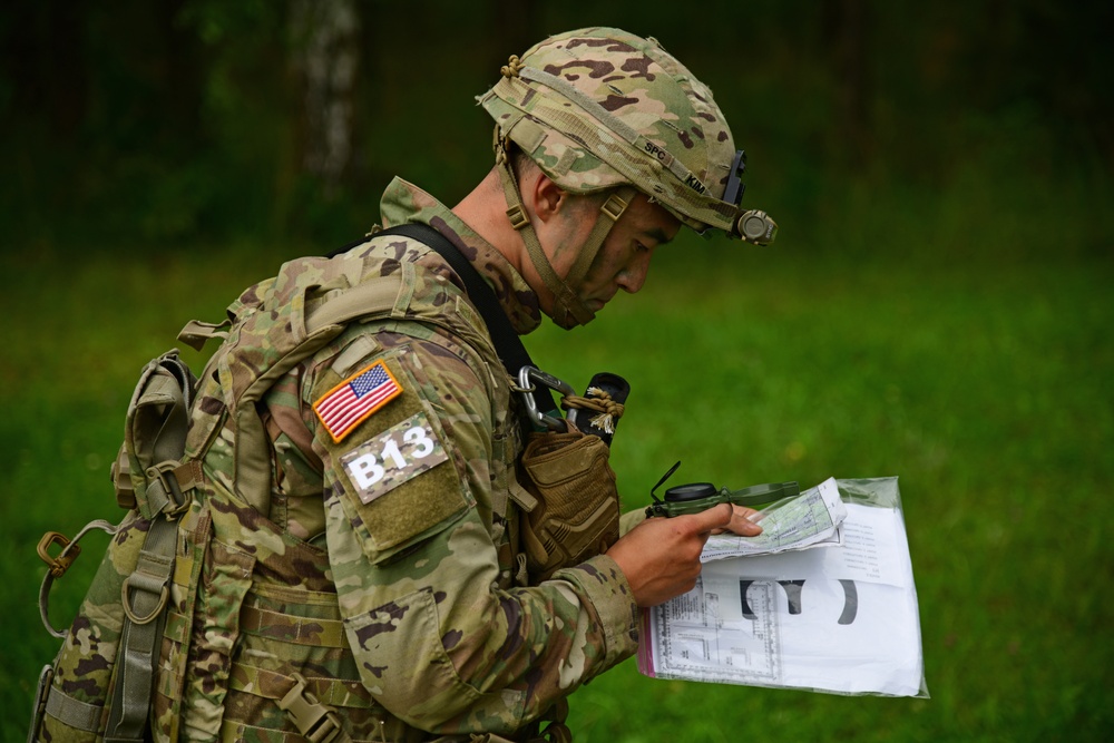 European best Warrior Competition Hand Grenade Range