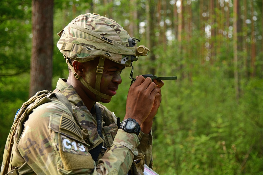 European best Warrior Competition Hand Grenade Range