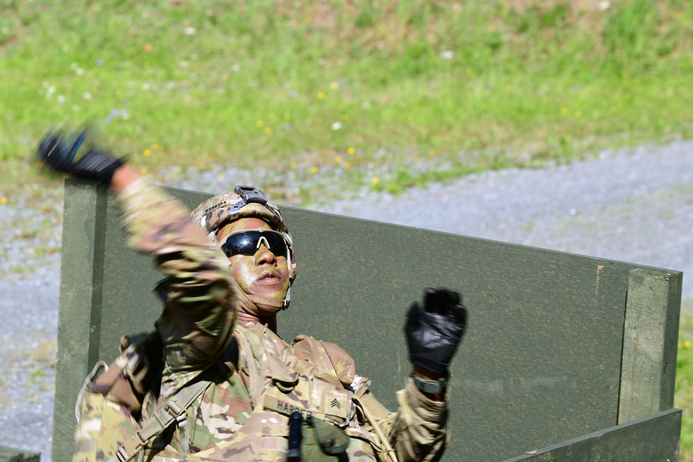 European best Warrior Competition Hand Grenade Range