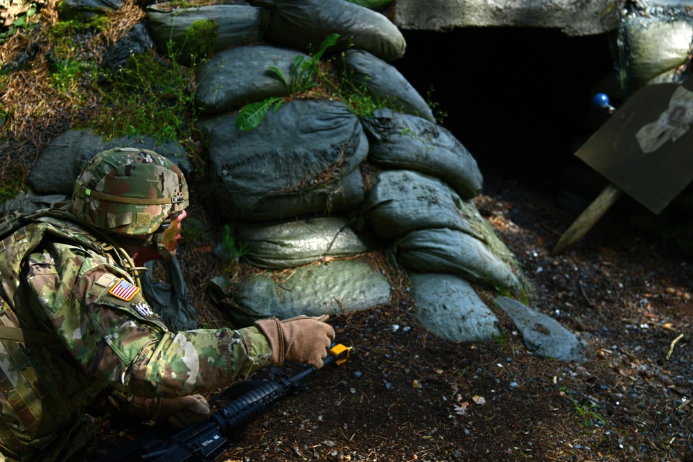 European best Warrior Competition Hand Grenade Range