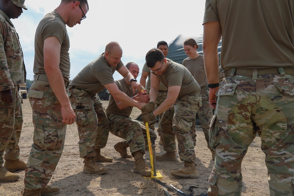 V Corps Rear Command Post