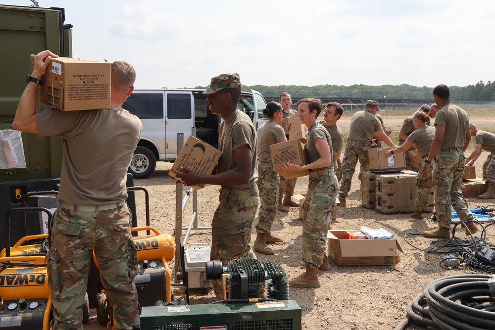 V Corps Rear Command Post