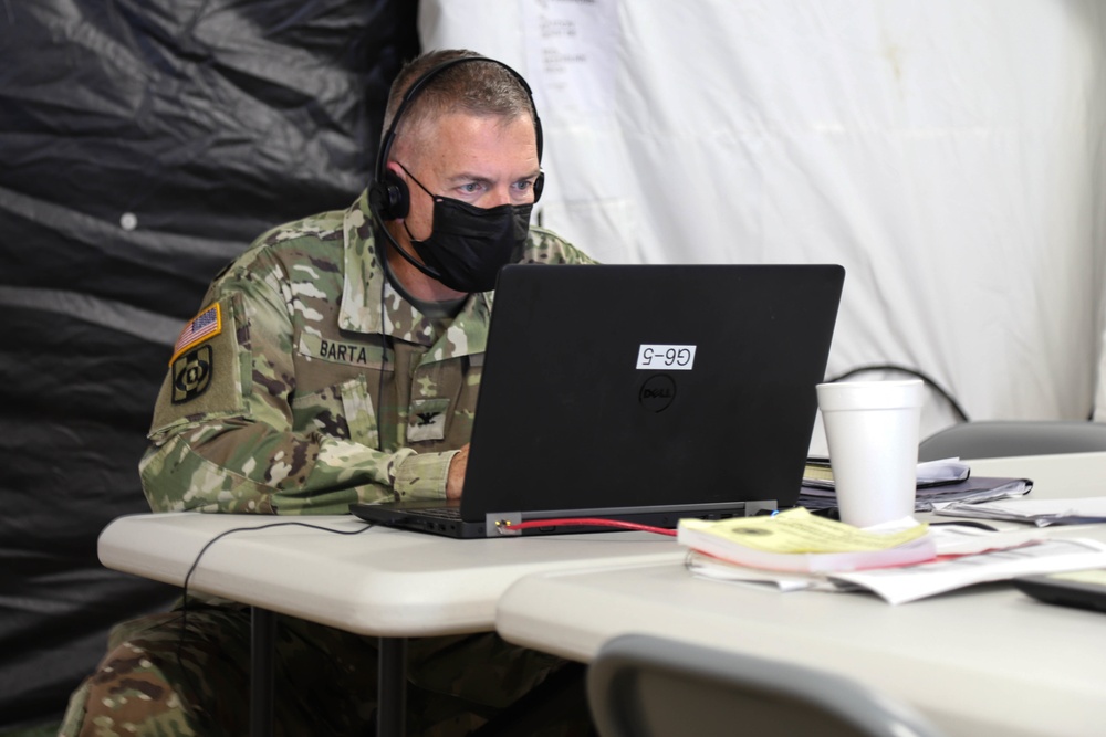 V Corps Rear Command Post