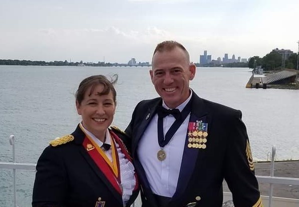 Meet a married couple who serve together in 1st TSC