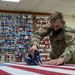 U.S. Flag preparation at Air Force Mortuary Affairs Operations