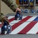 U.S. Flag preparation at Air Force Mortuary Affairs Operations