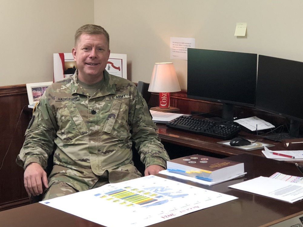 Redstone Arsenal welcomes Lt. Col. Charles Halverson as new staff judge advocate