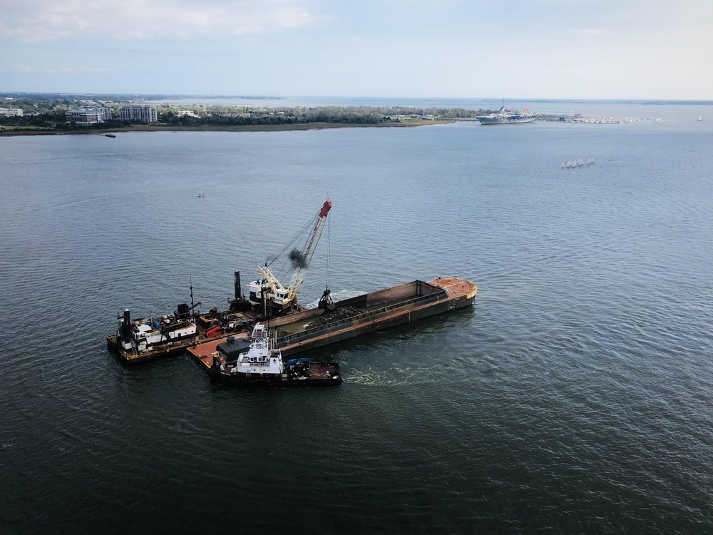 Historic number of dredges ready Charleston for future, larger ships