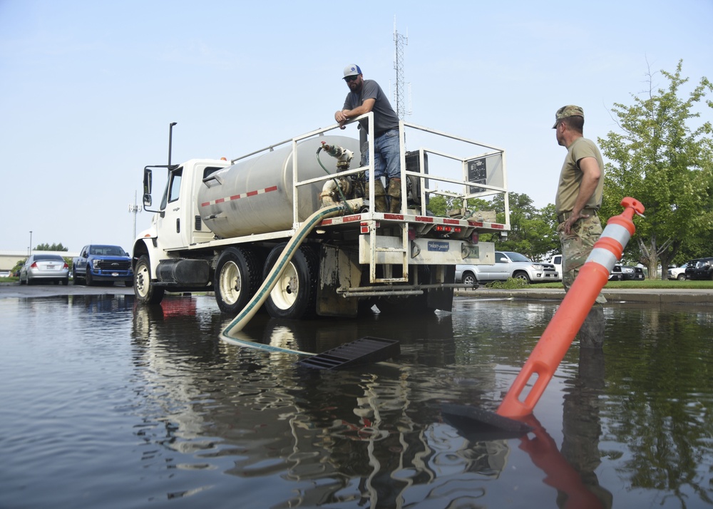 366th Civil Engineer Squadron Dirt Boys aid in Flood Recovery