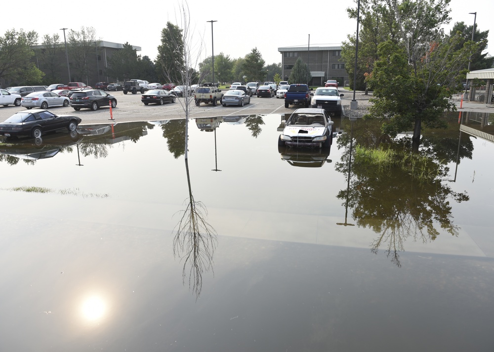 366th Civil Engineer Squadron Dirt Boys aid in Flood Recovery