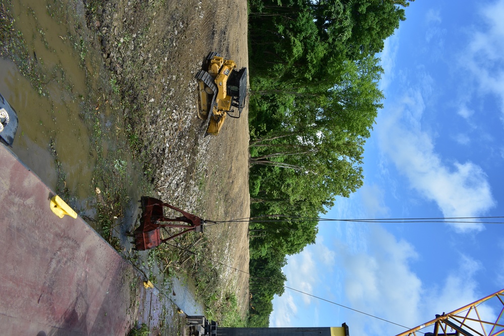Clearing and Snagging Leads Memphis District Revetment