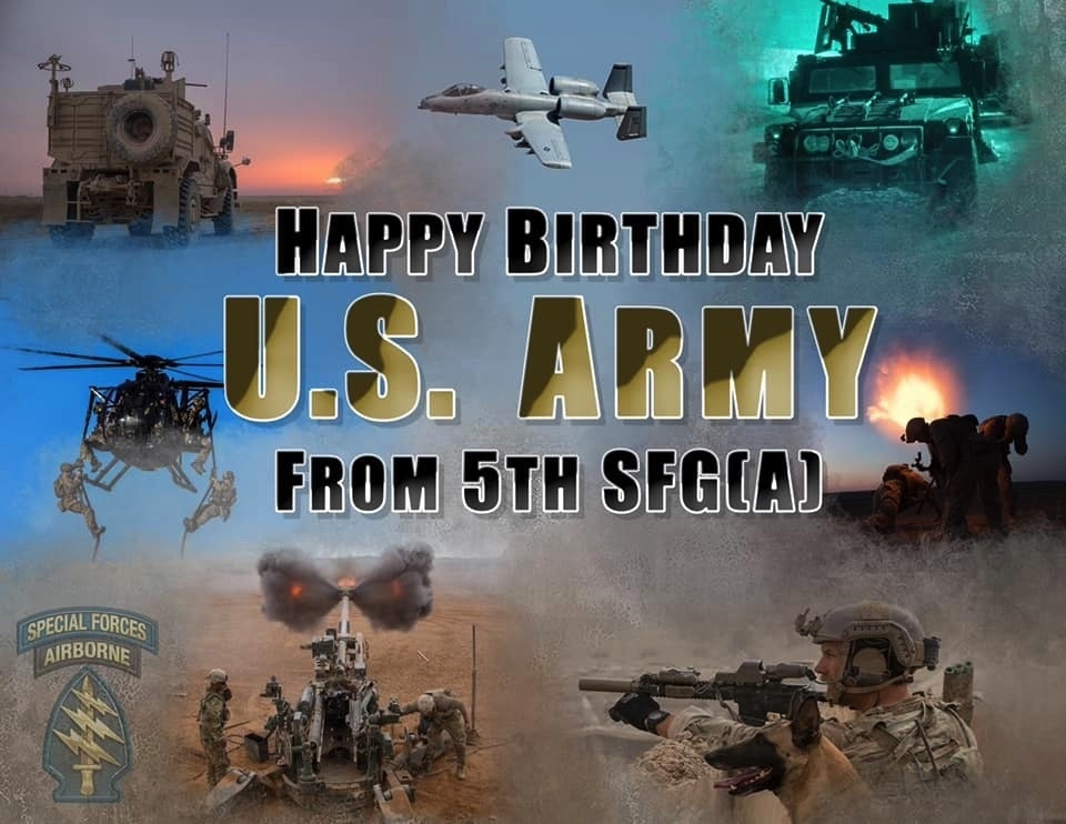 Happy 246th Birthday, Army!