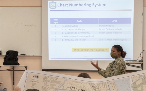 210810-N-YF306-0075 NEWPORT, R.I (Aug. 10, 2021) Class Officer Teaches OCS Class