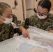 210810-N-YF306-0094 NEWPORT, R.I (Aug. 10, 2021) Officer Candidates Identify A Visual Navigation Aid During Class