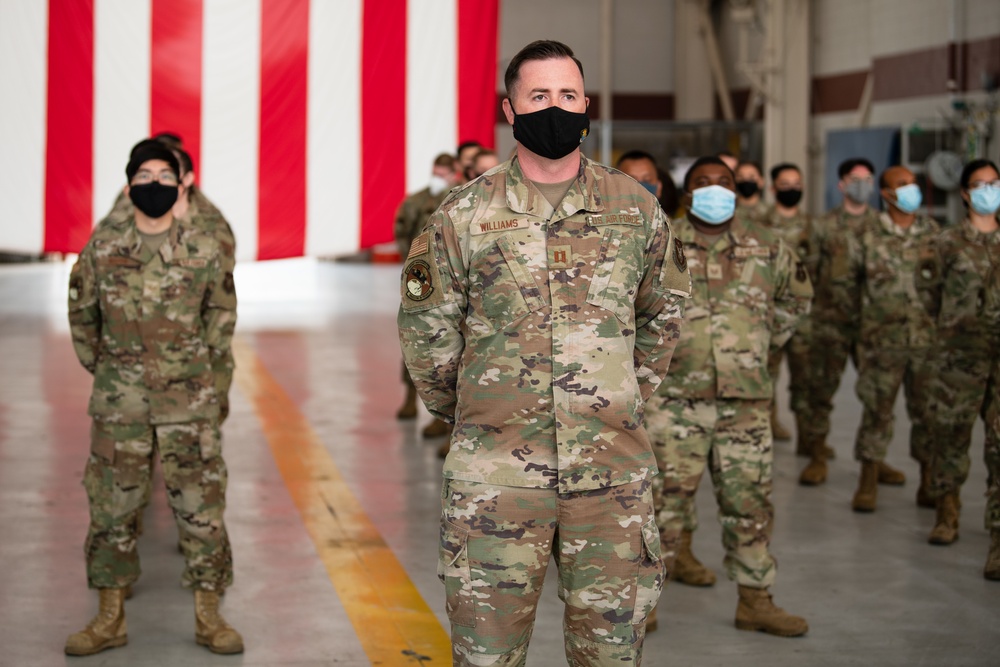 749th Aircraft Maintenance Squadron Change of Command Ceremony