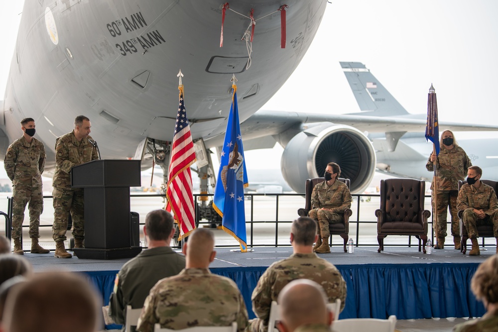 749th Aircraft Maintenance Squadron Change of Command Ceremony