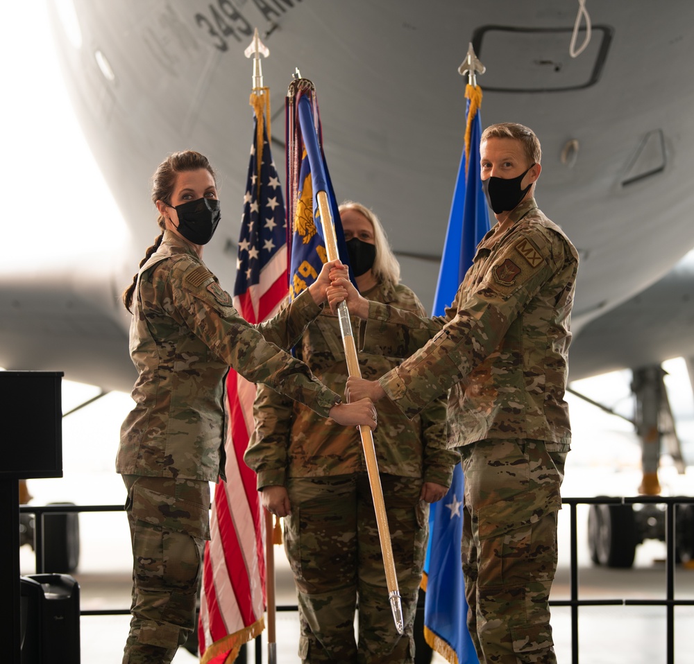 749th Aircraft Maintenance Squadron Change of Command Ceremony