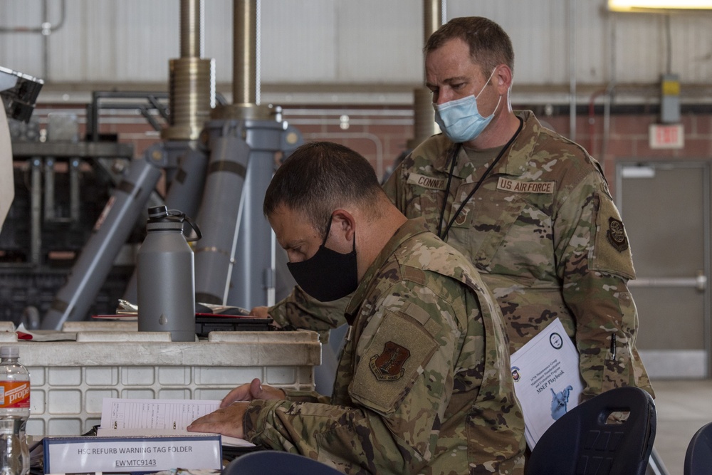 Inspectors from AMC visit 167th Airlift Wing for Unit Effectiveness Inspection