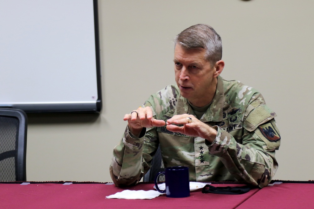 Gen. Hokanson visits Wisconsin National Guard Airmen during Northern Lightning