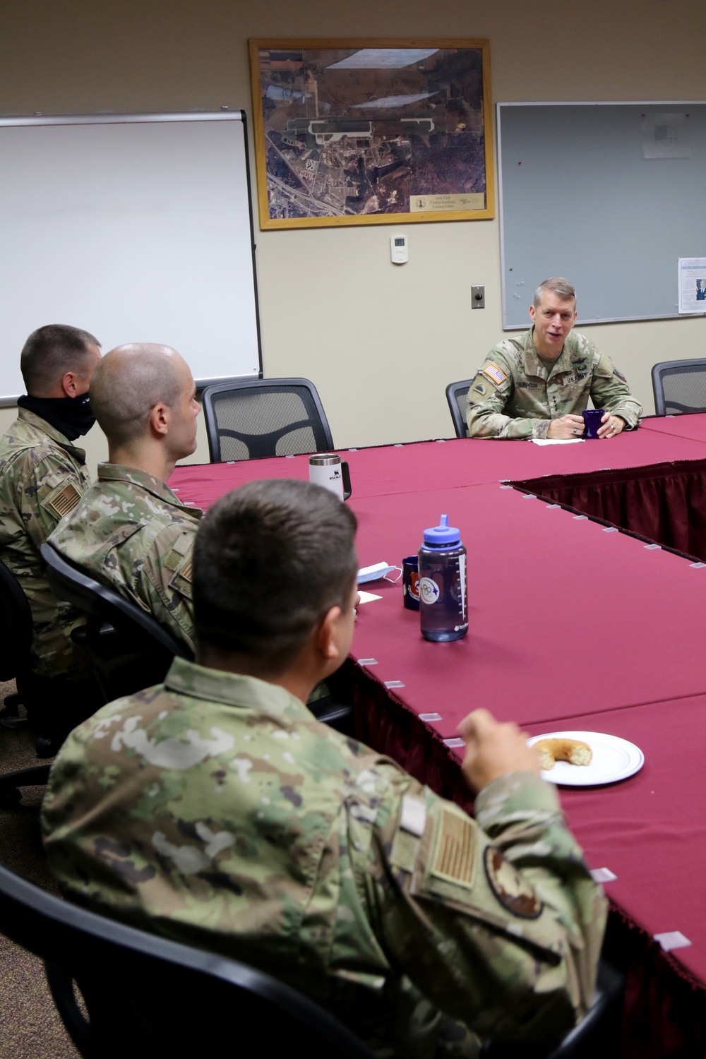Gen. Hokanson visits Wisconsin National Guard Airmen during Northern Lightning