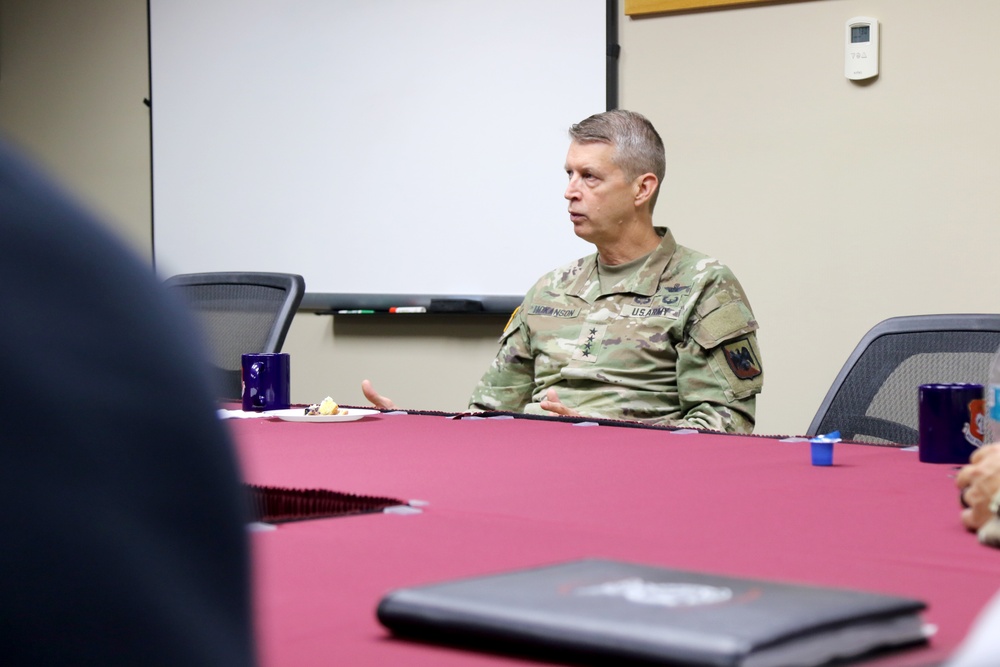 Gen. Hokanson visits Wisconsin National Guard Airmen during Northern Lightning