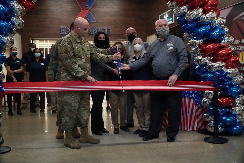 Goodfellow AFB Exchange Shopping Center Grand Opening