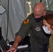 Col. Sidney Martin Visits Field Hospital During Northern Strike 21-2