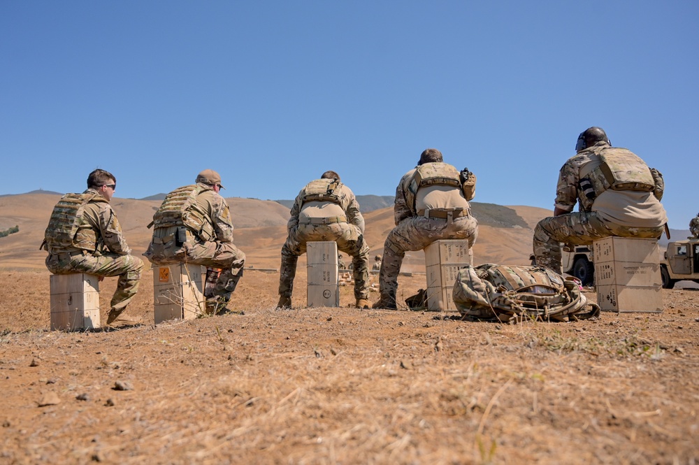 Illinois Air National Guard, 126th Security Forces Qualify With Heavy Machine Guns