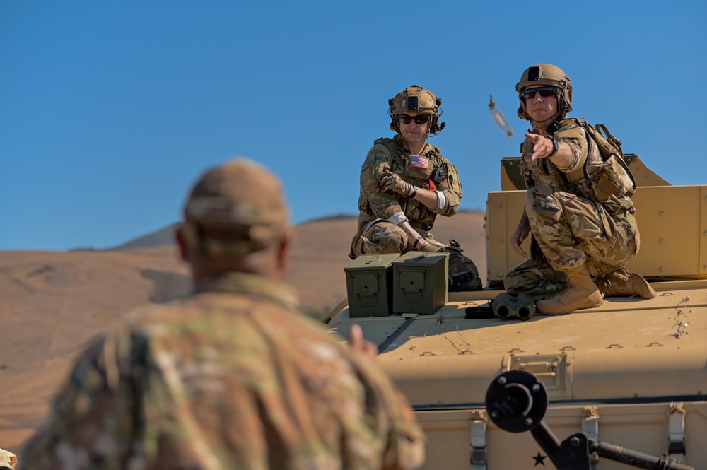 Illinois Air National Guard, 126th Security Forces Qualify With Heavy Machine Guns