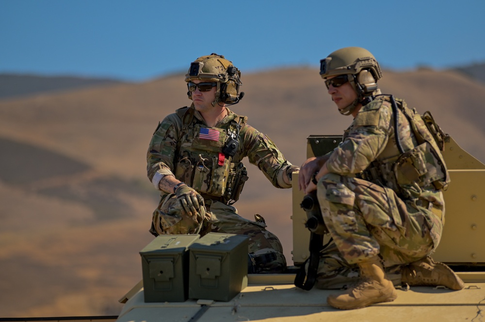 Illinois Air National Guard, 126th Security Forces Qualify With Heavy Machine Guns