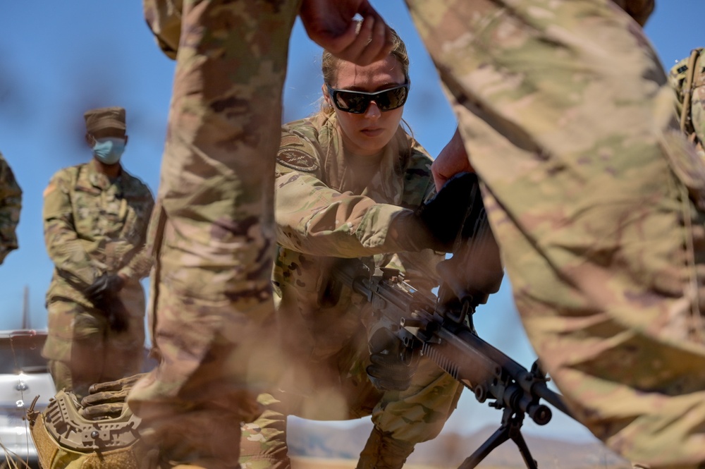 Illinois Air National Guard, 126th Security Forces Qualify With Heavy Machine Guns