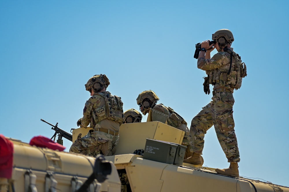 Illinois Air National Guard, 126th Security Forces Qualify With Heavy Machine Guns