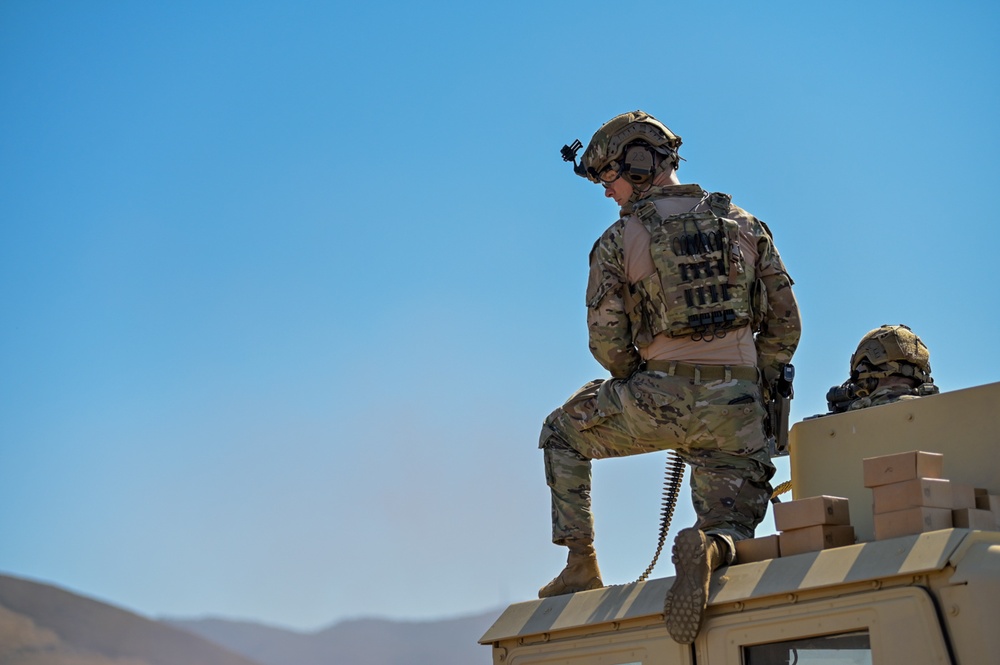 Illinois Air National Guard, 126th Security Forces Qualify With Heavy Machine Guns